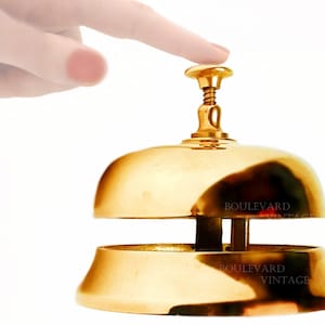 Service Glocke Hotel Glocke Empfang Glocke Messing Glocke Schreibtisch Glocke Service Glocke Büro Glocke Hotel Counter Glocke Vintage Schreibtisch Glocke Calling Bell