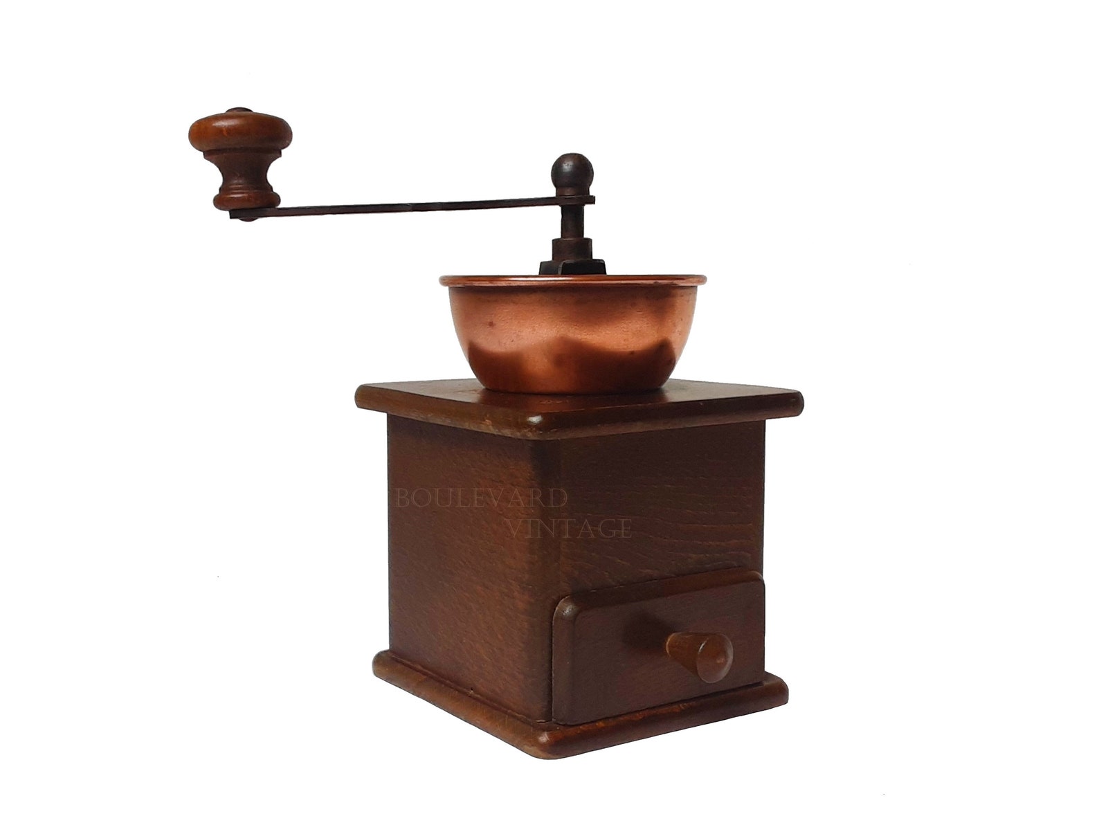 Antique Dutch Copper Coffee Grinder by Douwe Egberts Dutch Etsy