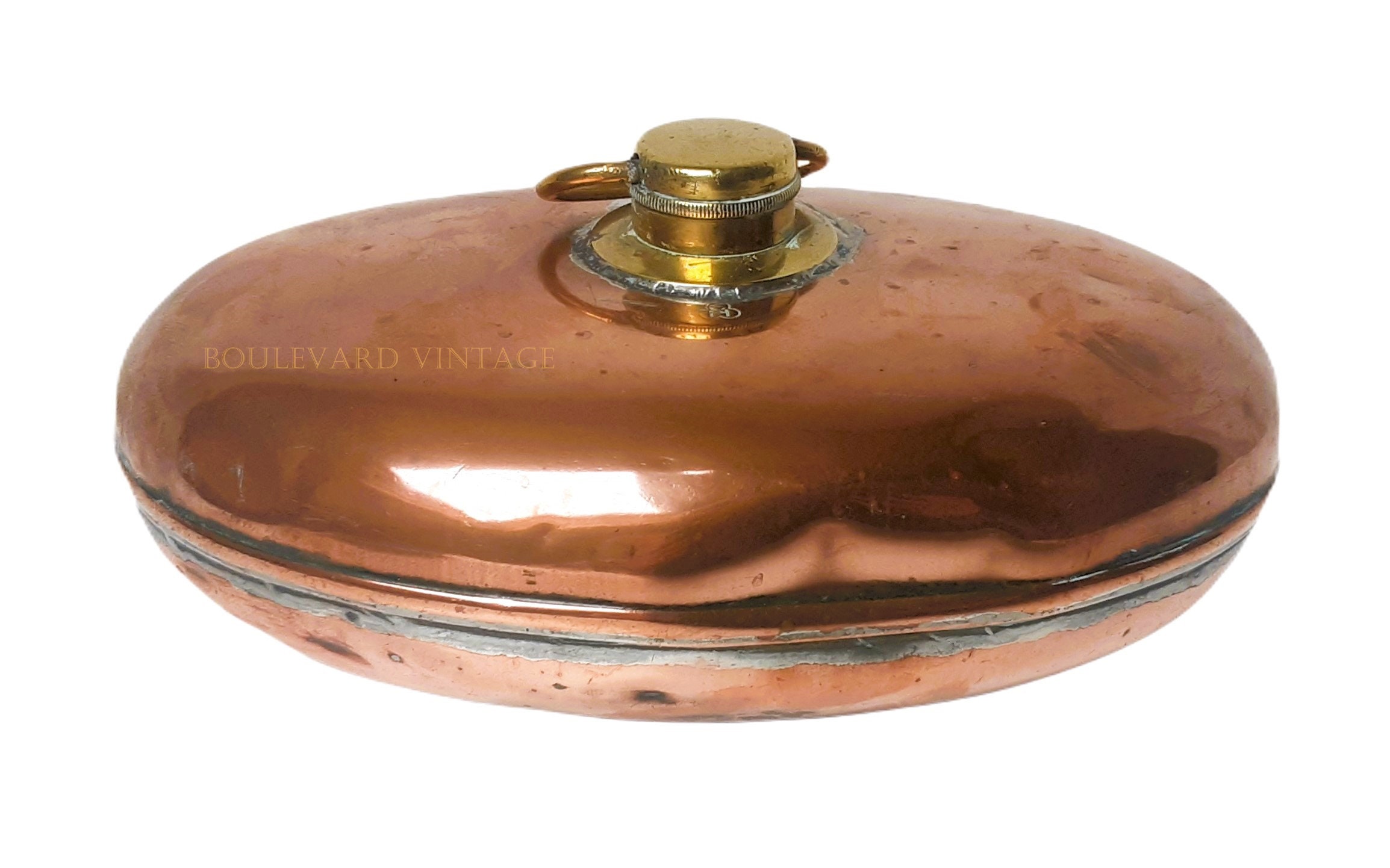 Copper Plate Warmer - French Metro Antiques