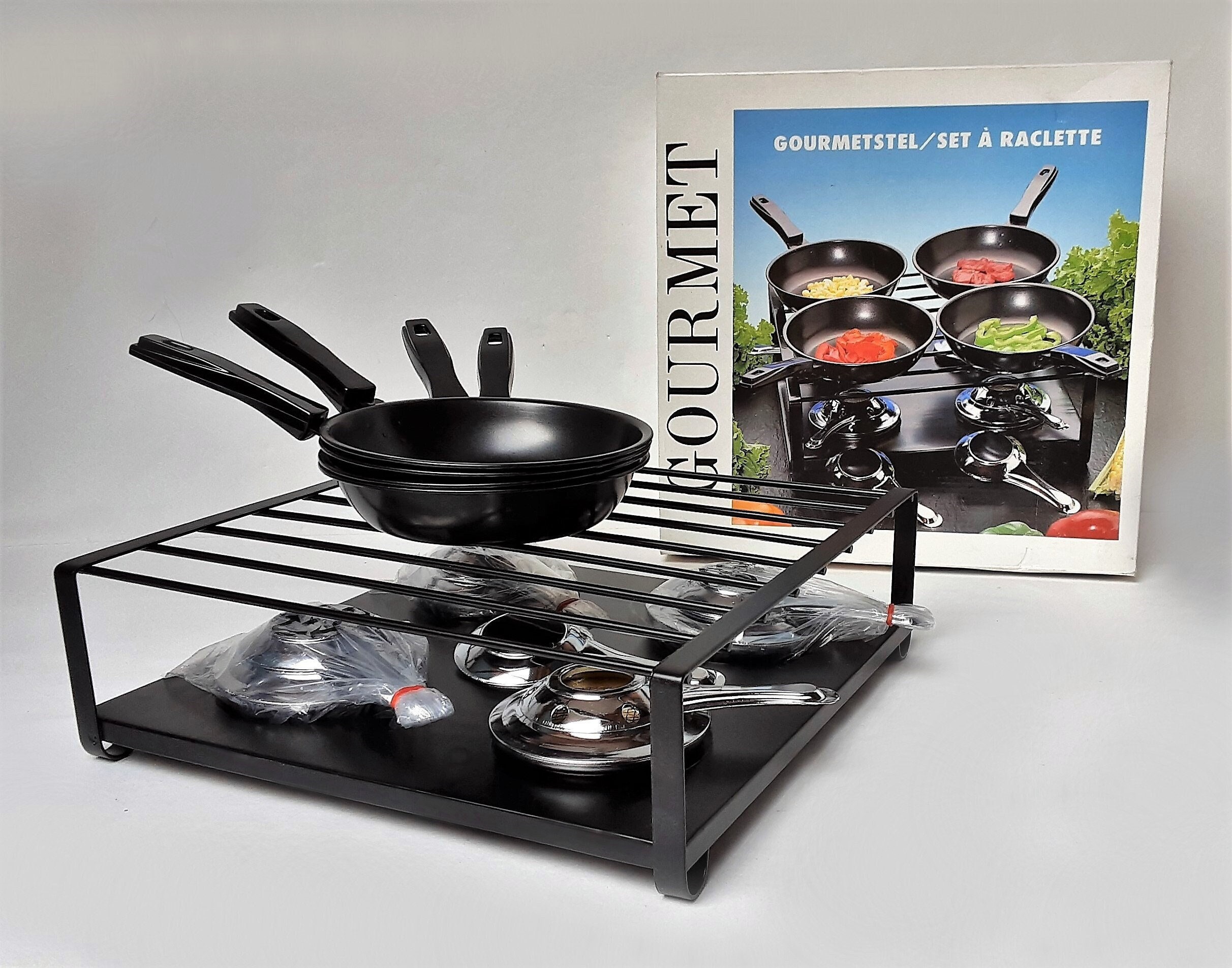 Dutch Dining Raclette Grill Gourmet Box 4 Pers - Etsy UK