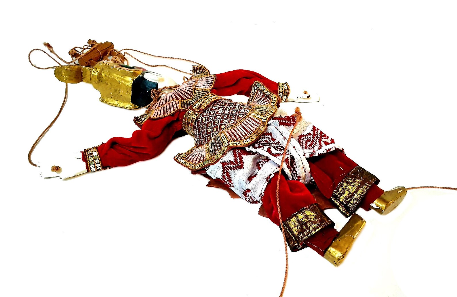 Puppet Theatre Puppet Dolls Hand String Art Thai Etsy