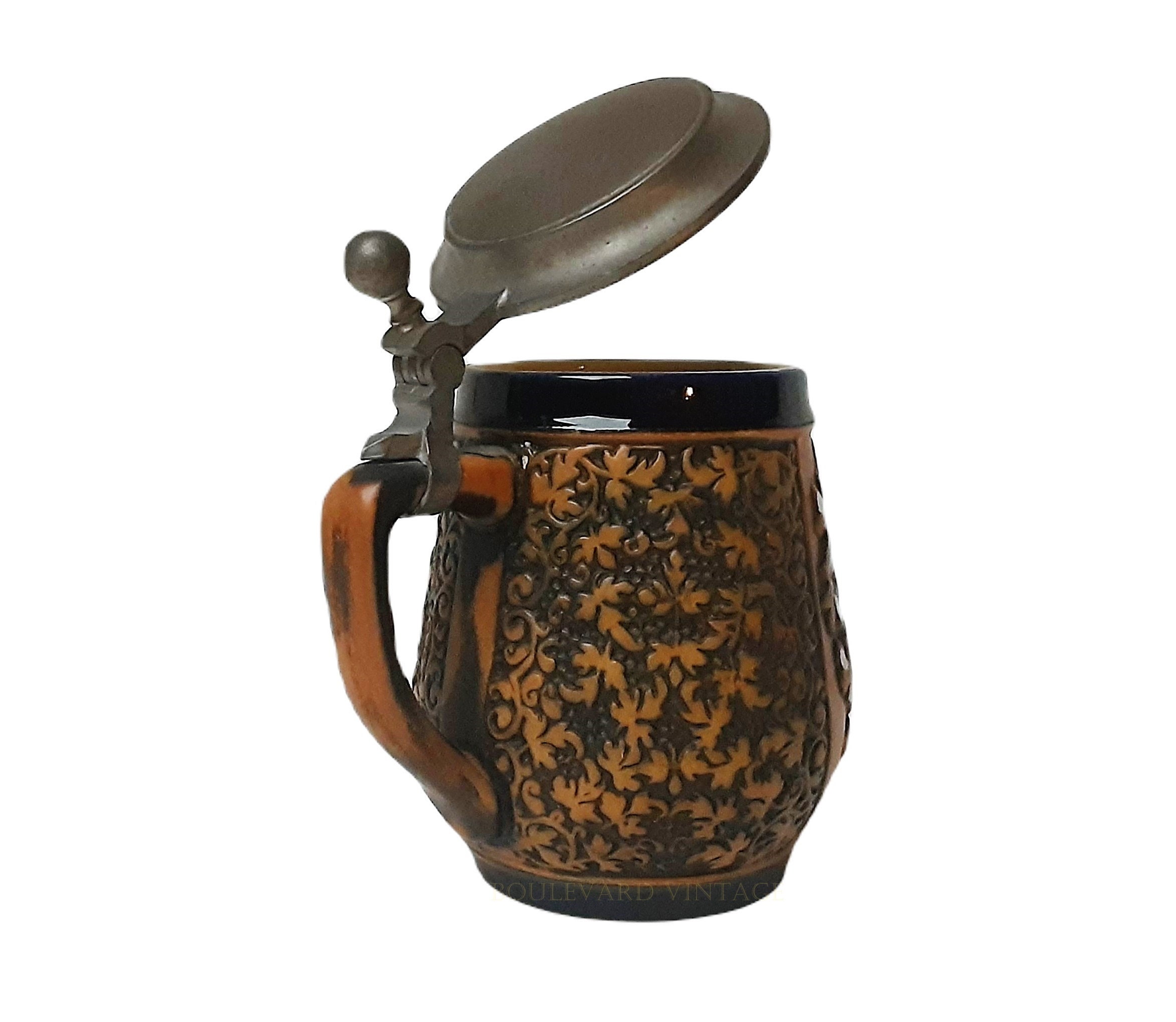 Heidelberg Beer Stein Original King Stein Westerwald Pottery Etsy