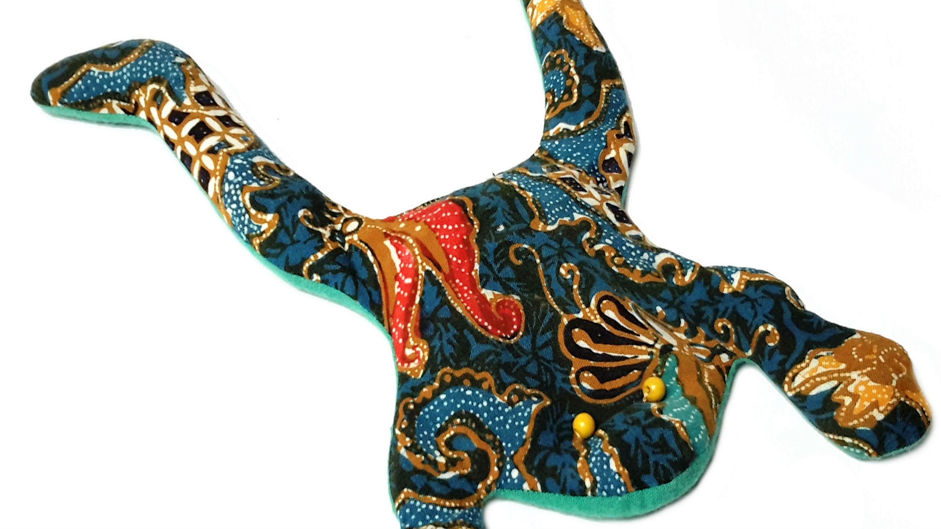 Batik Gift Frog Toy Fabric Toys Batik Art Batik Fabric Etsy