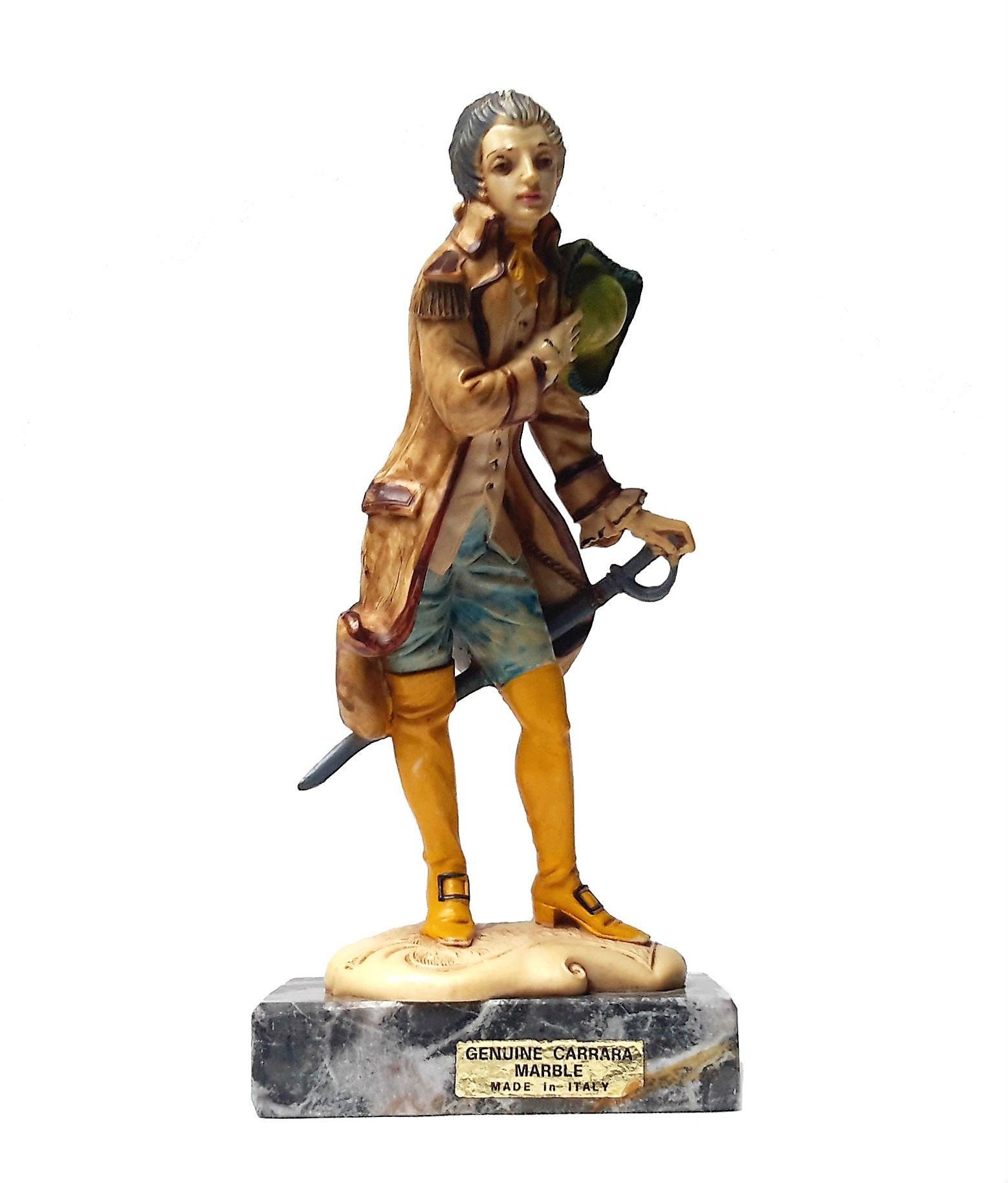 Depose Italy Butler Figurine Italy Art Royal Lackey Italy Gift