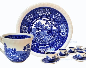 ヴィンテージ ビレロイ＆ボッホ フラットデミタスカップ＆ソーサー4個