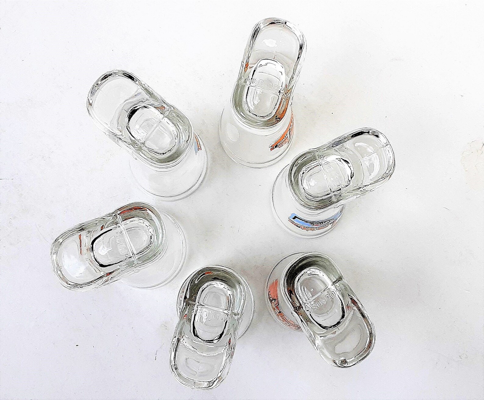 Glasses Shot Glasses Set Goblet Venice Etsy