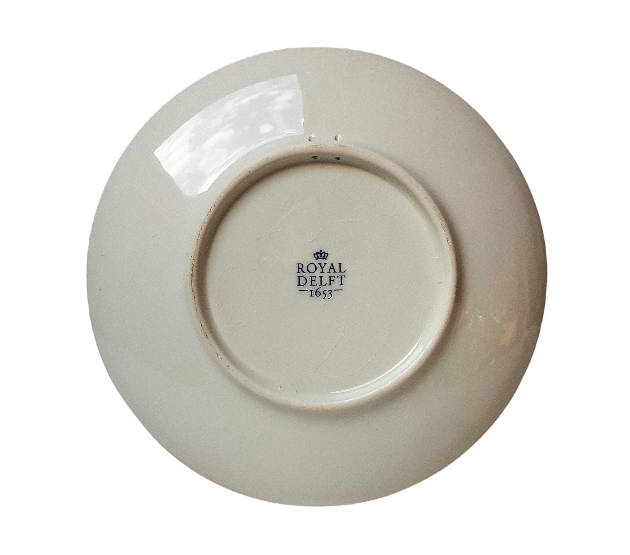 Antique Delft Blue Plate Delft Windmill Delft Wall Plate Delft Etsy