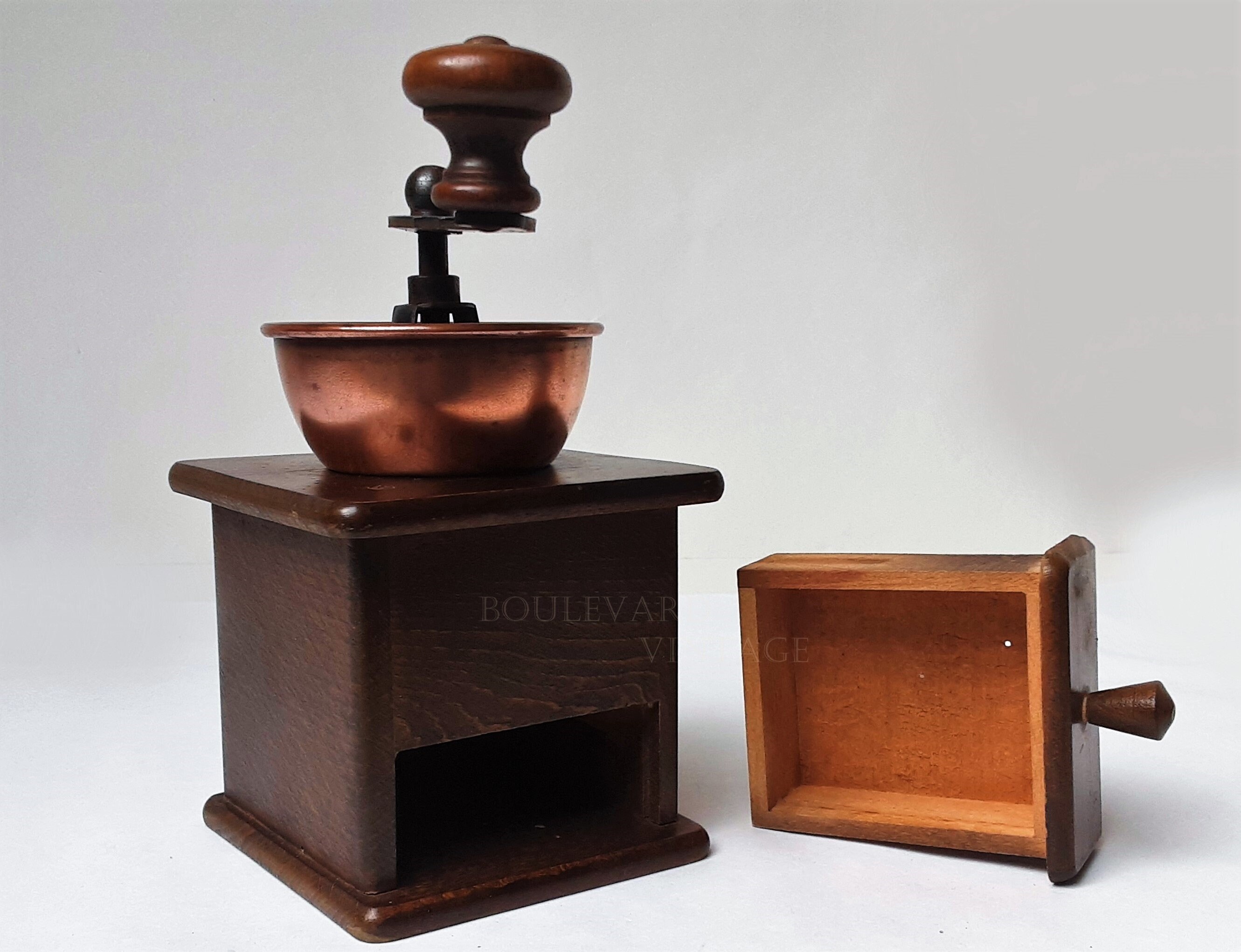 Antique Dutch Copper Coffee Grinder by Douwe Egberts Dutch Etsy