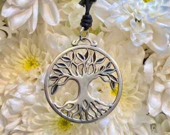 silver tree of life necklace