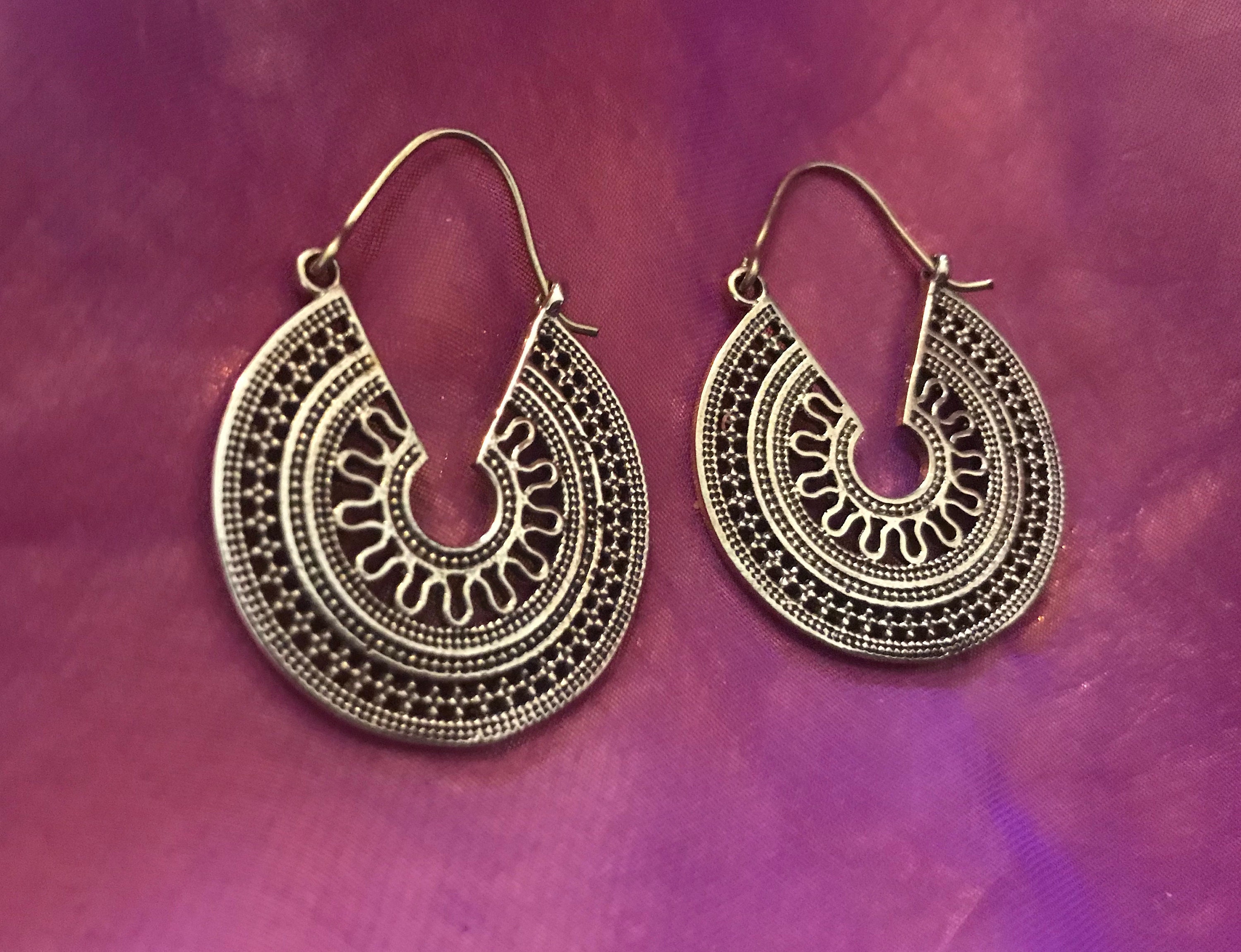 Aztec earrings Etsy
