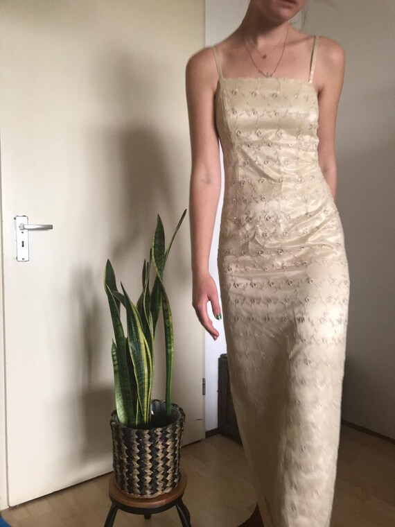 floor length sheer cardigan