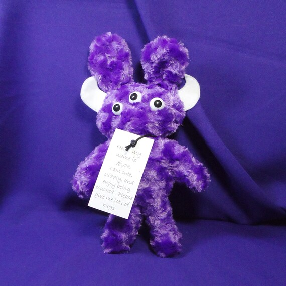 purple monster plush