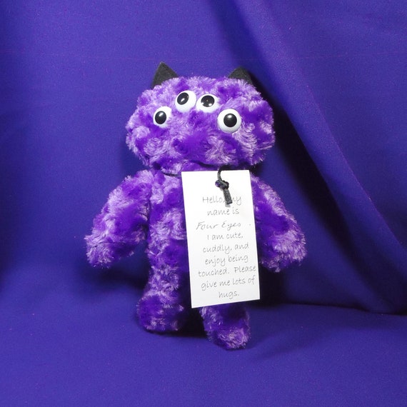 purple monster plush