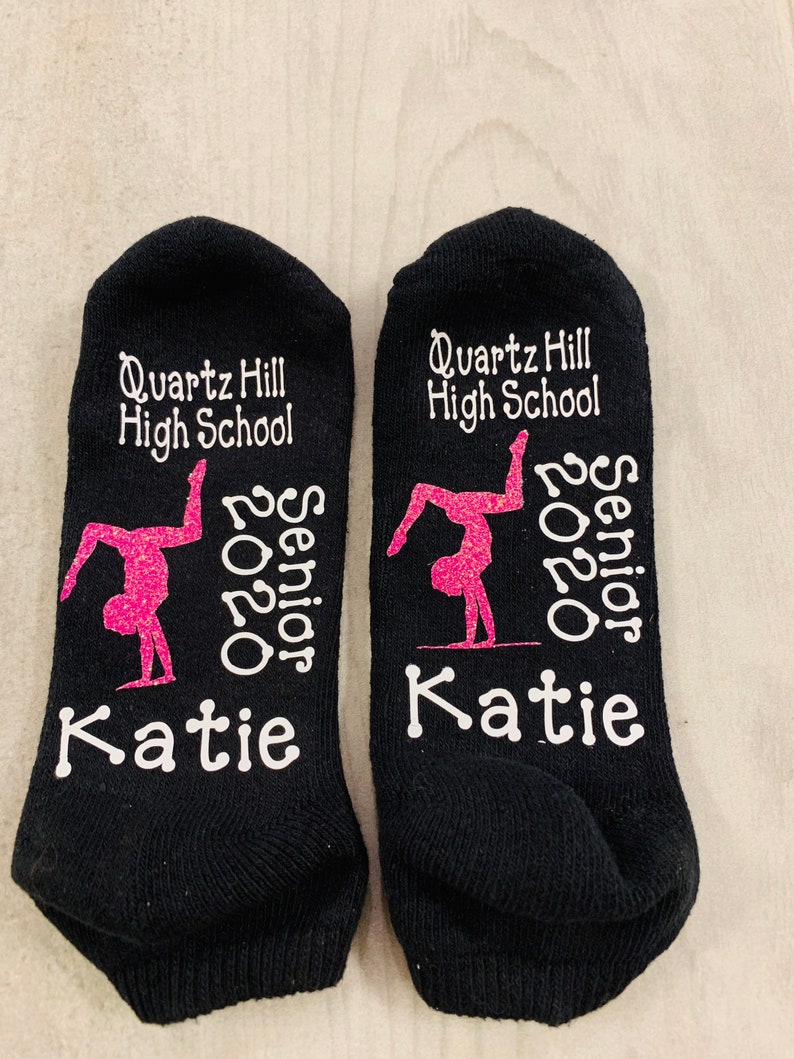Gymnastics gifts personalized gymnastic socks gifts for Etsy