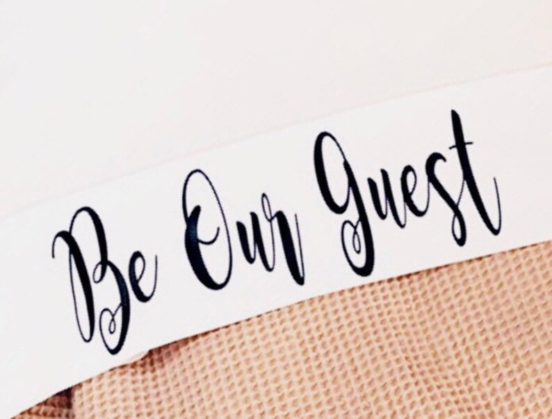 pillow case for guest room guest room decor be our guest Be Our Guest Pillow Cases Decorative pillow case home decor ideas pillow sham