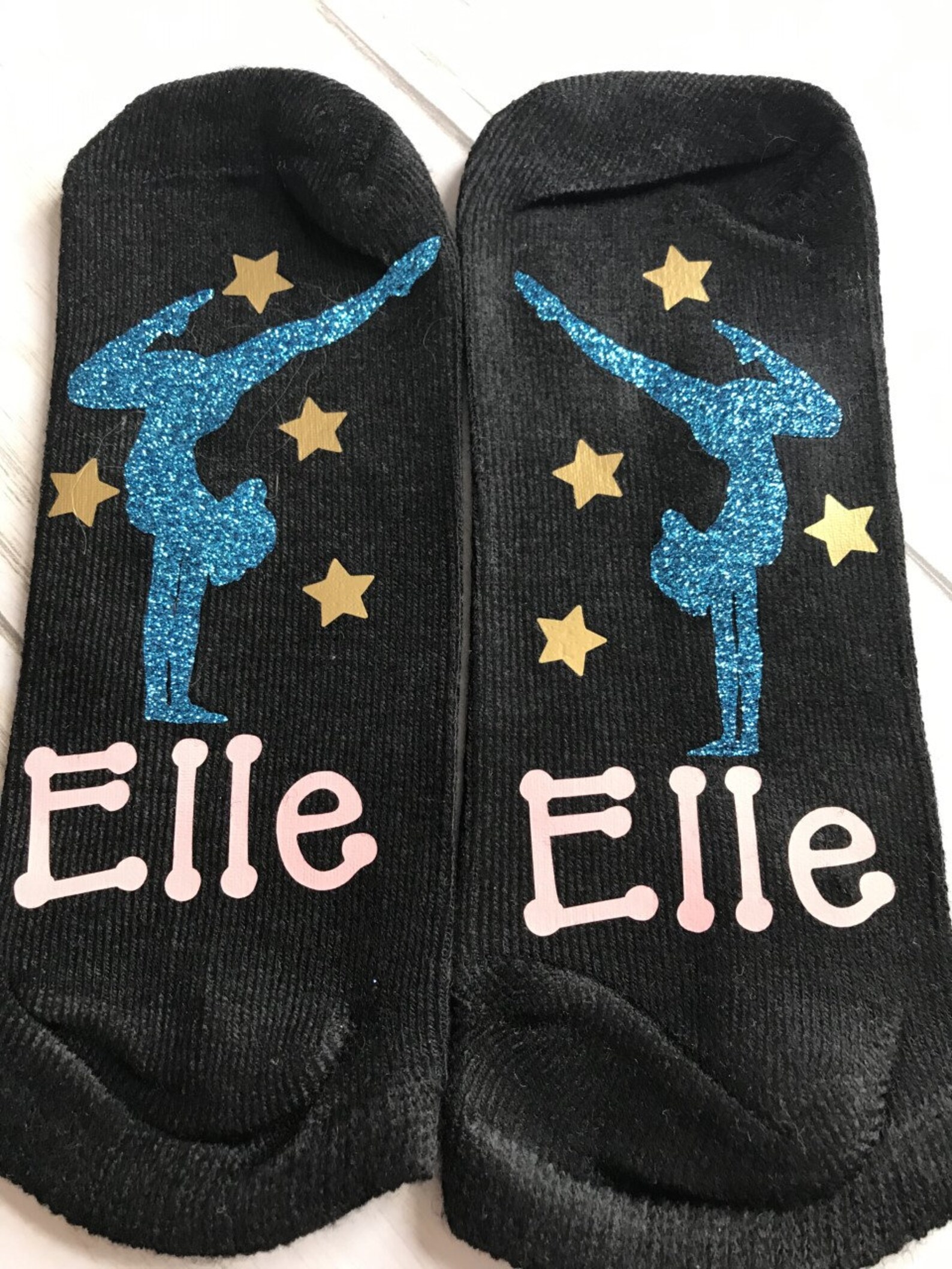 Gifts for gymnast personalized gymnastic socks gymnastics Etsy