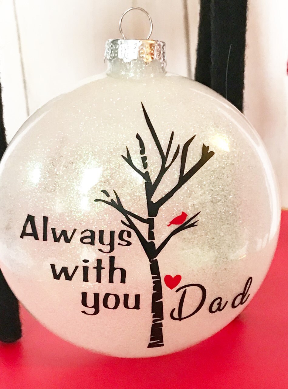 Memorial ornament for dad loss of dad ornament in memory of Etsy
