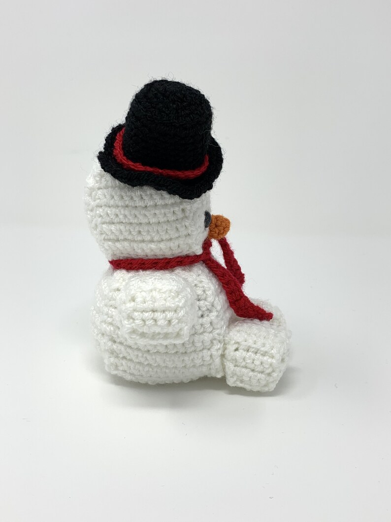 Snowman Christmas Amigurumi Crochet Pattern Snowman Crochet Pattern Amigurumi Snowman Pattern PDF Crochet Pattern image 7