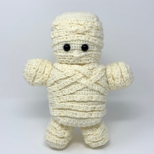 Mummy Crochet Pattern Mummy Amigurumi Crochet Pattern Halloween Amigurumi Pattern Halloween Mummy Crochet Pattern PDF Crochet Pattern image 9