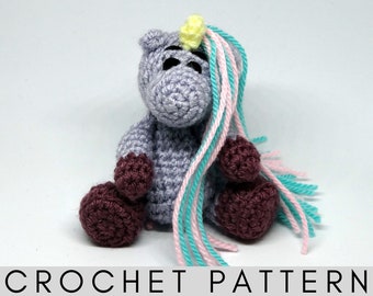 Samantha Unicorn- amigurumi crochet pattern