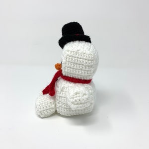 Snowman Christmas Amigurumi Crochet Pattern Snowman Crochet Pattern Amigurumi Snowman Pattern PDF Crochet Pattern image 8