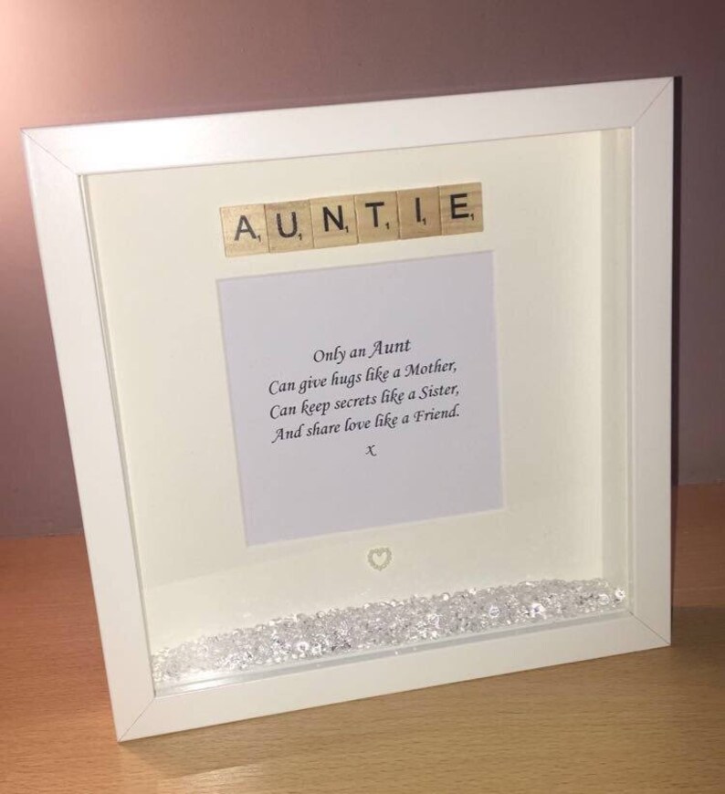 Auntie Photo Frame Auntie Quote Frame Gift for Aunt Aunt Etsy UK