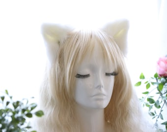White Cat Costume Etsy