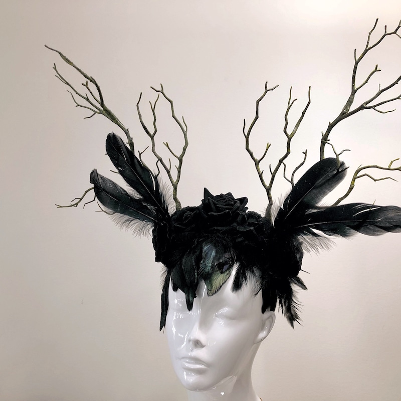 Red Rose Headdress