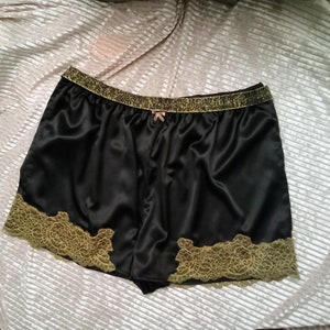 Sophie Satin Shorts, Vintage French Knickers, Nightwear Bloomers –  StarRivera