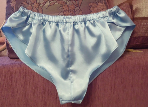 French Knickers, Satin Knickers, Satin Panties, Panties With Slits