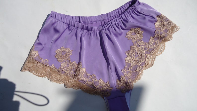 French Knickers Silk Knickers Silk Panties Lace Lingerie - Etsy