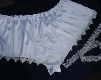 Wedding&Party,Wedding lingerie ,lingerie 5XL,French knickers, satin knickers, satin panties, , lingerie, vintage lingerie,