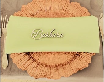 Place cards Weddings place cards Laser cut name signs Place settings Wedding Place Names Personalized Place Names  Guest Wedding Seating