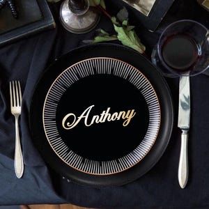 Placa de madeira com nome, cartões de mesa de casamento personalizados, nomes cortados a laser, cartões de lugar de casamento, etiquetas de nome, placas, talheres, noiva e noivo