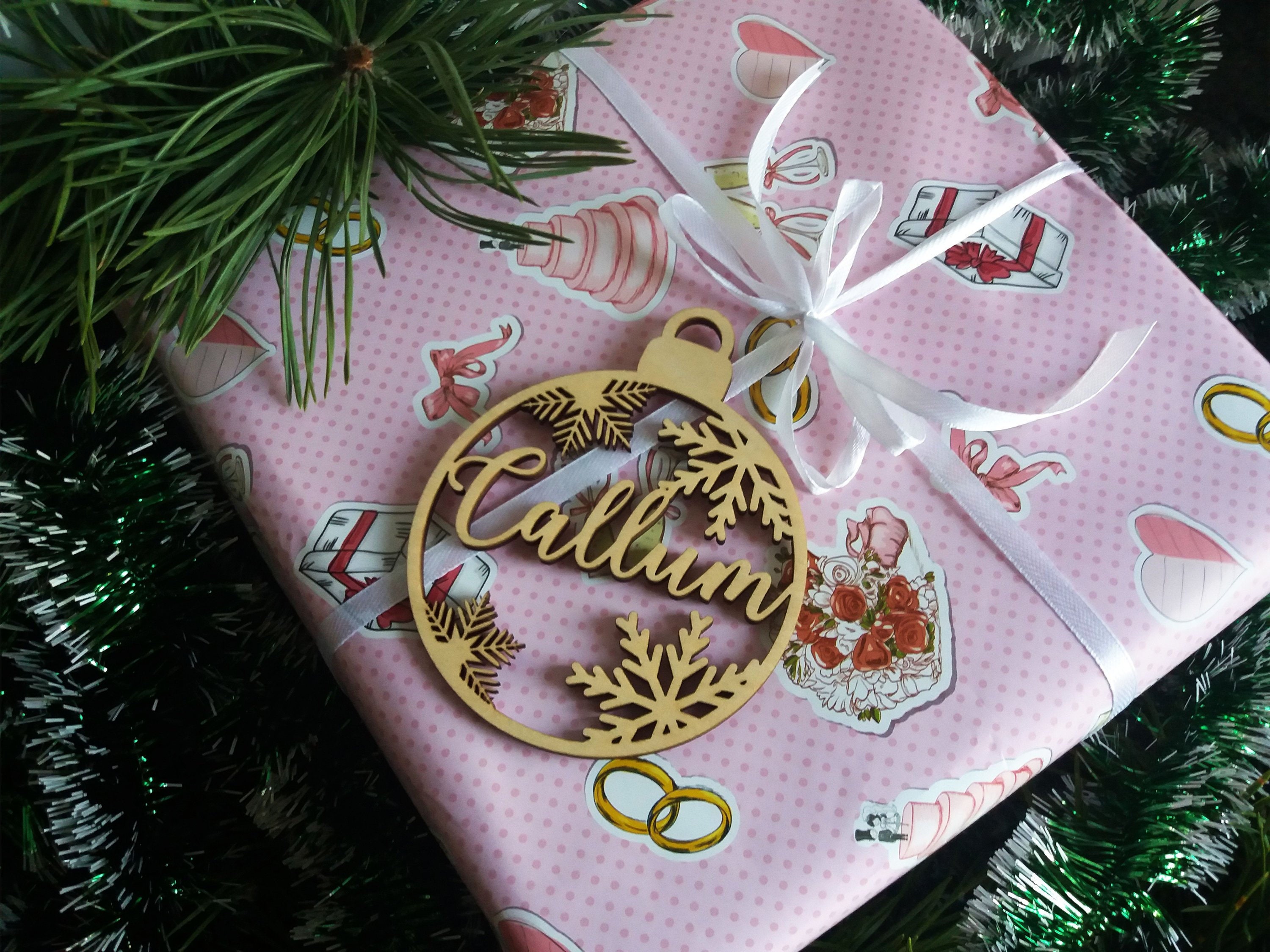 First Christmas Bauble Personalized Custom CHRISTMAS Gift | Etsy UK