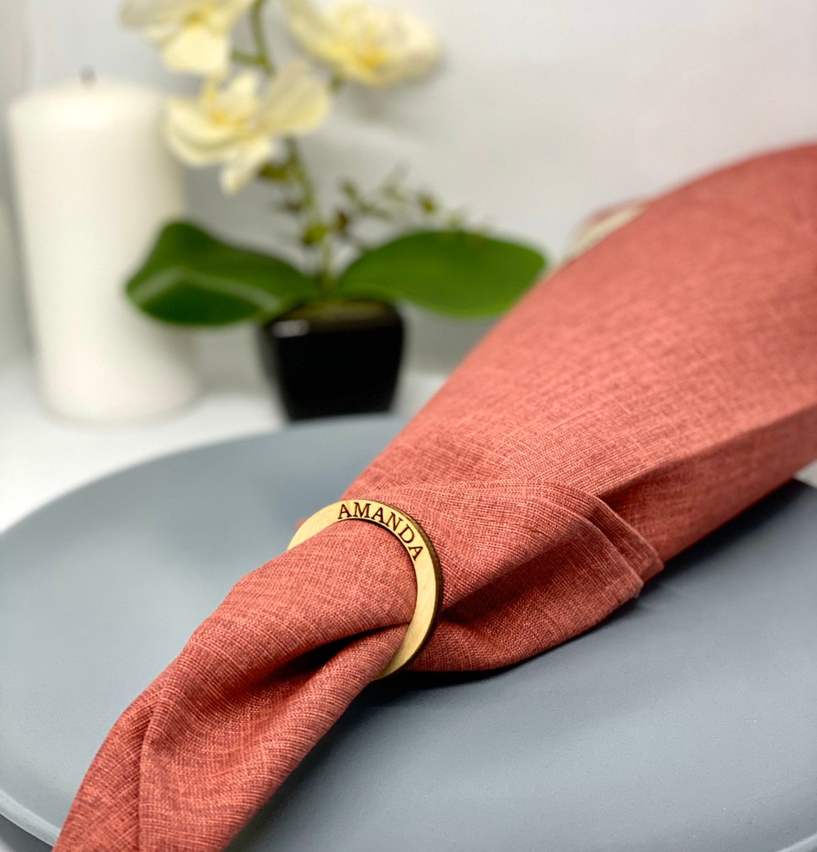 Personalized Napkin Ring Wedding Napkin Ring napkin Ring | Etsy