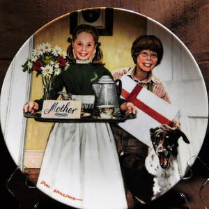 1983 knowles The Americana Holidays &quot;Muttertag&quot; Sammelteller von Don Spaulding