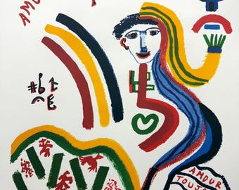 Henry Miller, Amour Toujours (Love Always) serigraph SII 167/200