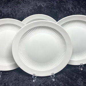 Adams English Ironstone Micratex Empress vintage pattern set of (4) plates