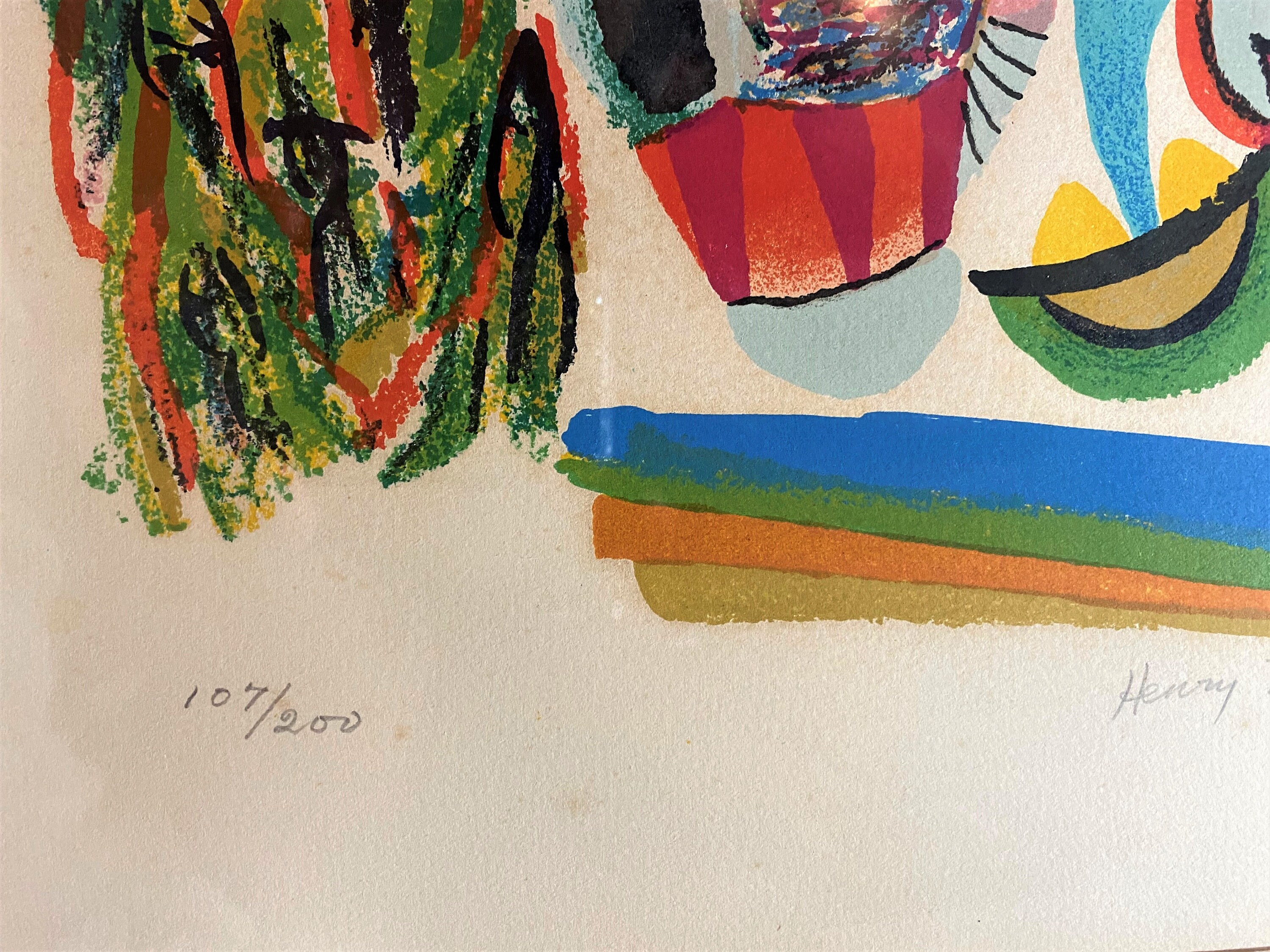 ヘンリー・ミラー直筆サイン『Dream of Spring』リトグラフ0723D ヘンリー・ミラー直筆サイン『Dream of Spring』リトグラフ0723D