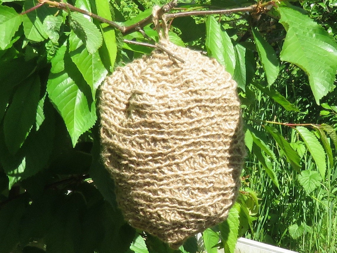 Decoy wasp nest. Garden defender from and wasps Etsy