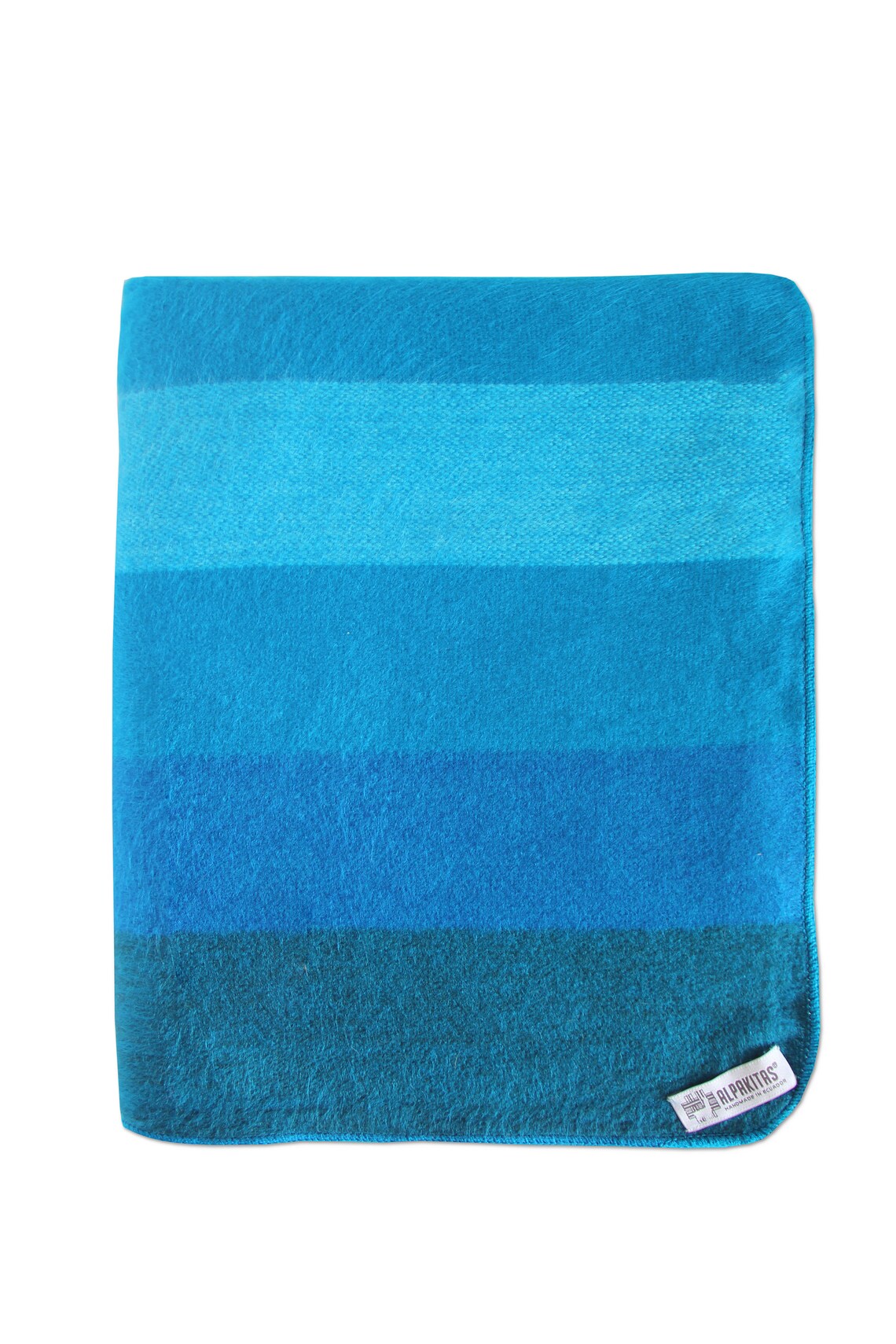 Kids Handmade Alpaca Blanket Turquoise Baby Alpaca Throw Etsy