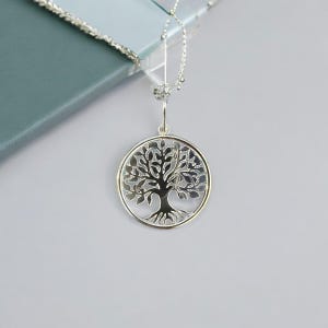 Tree of Life Necklace Sterling Silver 925