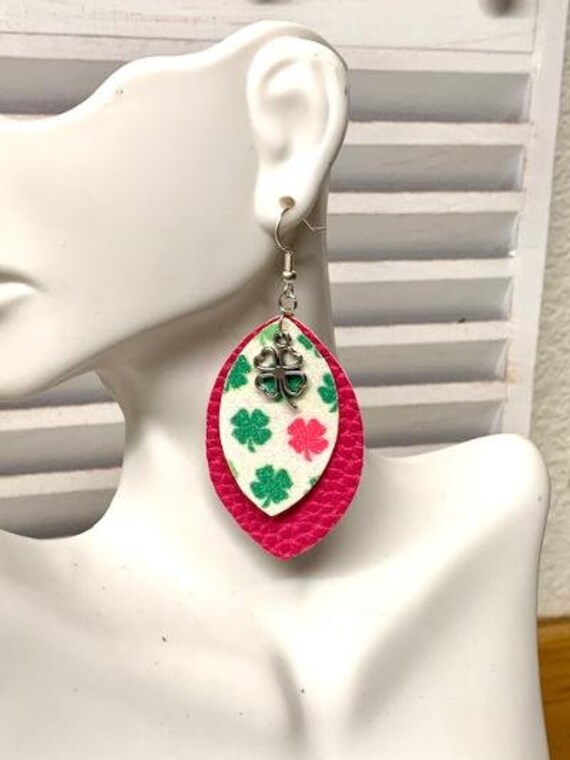 Saint Patrick's Day Clover Earrings – Kimberlyz Kustomz
