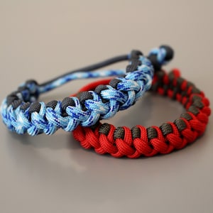 Sagitarius Knot Paracord Bracelet - Buckles or Mad-Max Style - Custom Colours