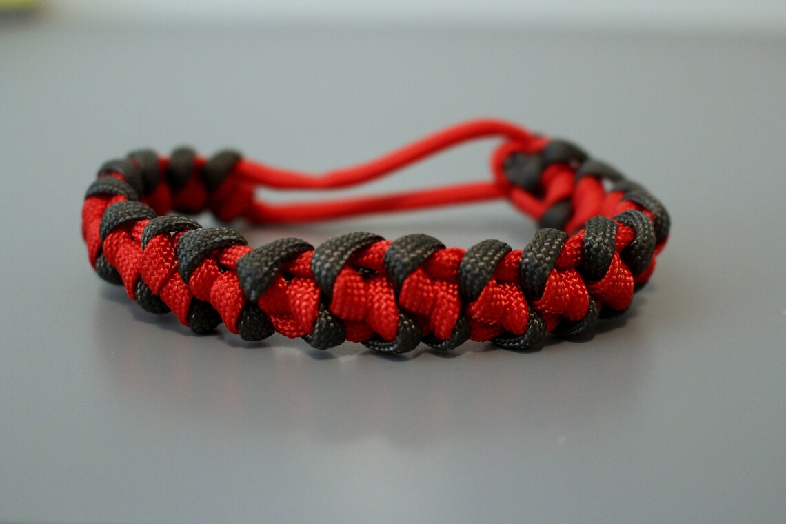 Double Snake Knot Paracord Bracelet Mad Max Style or Buckles Etsy
