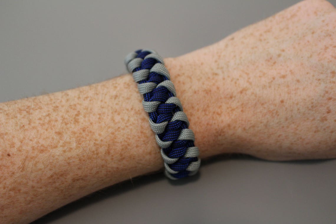 Double Snake Knot Paracord Bracelet Mad Max Style or Buckles Etsy