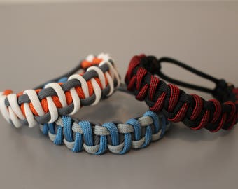 Dragon's Tongue Paracord Bracelet Buckles or Mad Max 