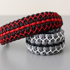 Shield Wall Paracord Bracelet - Custom Colours
