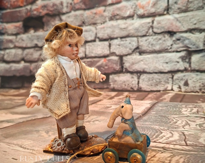 1:12 Scale Doll - 1/12 Dollhouse Doll - Miniature Doll - Dollshouse